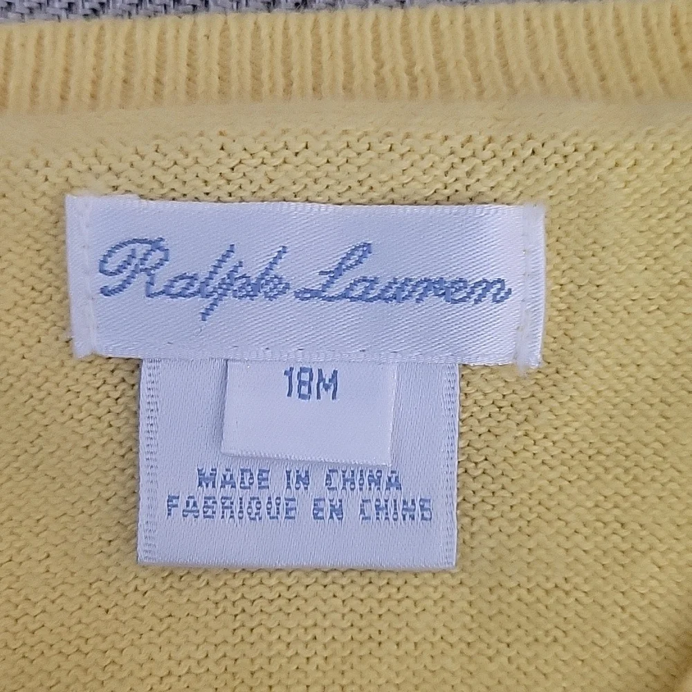 Ralph Lauren v neck sweater